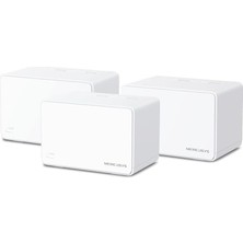 Zemira Mercusys Halo H80X 3-Pack, AX3000MBPS, Dual-Band, Gigabit Portları, 150'YE Kadar Cihaz Bağlanabilir