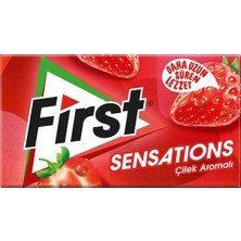 Zemira First Sensations Çilek Aromalı Şekersiz Sakız 27 gr