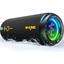 Zemira W-King Hoparlörler - IP67 Su Geçirmez Dış Mekan Taşınabilir Hoparlör, 40W 360