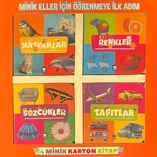 Net Çocuk Yayınları Minik Eller Için Öğrenmeye Ilk Adım 4 Minik Karton Kitap