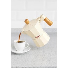 Zemira Bambum Garen - Moka Pot 3 Fincan Bej