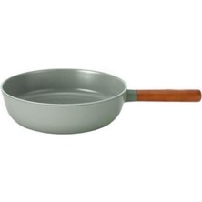 Zemira Fika Aluminyum Döküm Wok Tava 26CM Gri