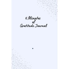 Zemira Independently Published Five Minutes Of Gratitude Writing Journal
