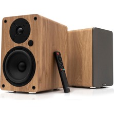 Zemira Vulkkano A5 Arc Aktif Hoparlör Kahverengi (Hdmi Arc,rca Bluetooth,optik,usb,sub Out)