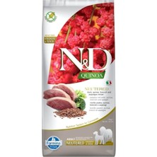 Zemira N&d Quinoa Tahılsız Ördek, Brokoli & Kuşkonmaz Kısırlaştırılmış Yetişkin Medium Maxi