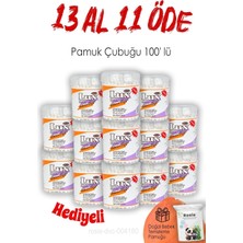 Zemira Lux 13 Al 11 Öde Pamuk Çubuğu 100' Lü Rosie
