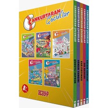 Acayip Kitaplar Cankurtaran Çocuklar Kutulu 5 Kitap