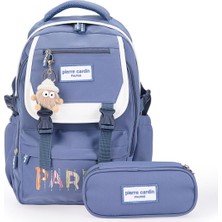 Zemira Unisex Okul Çanta Seti PCSET07PC1111802-MAVI,MAVI Tek Ebat