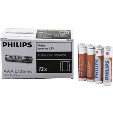 Philips Phılıps Pil 1.5V 48 Adet Ince Aaa