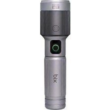 Zemira Bix Flashlight BX5141FL Led, Max. 1450 Lümen Parlaklık 690 Metreye Kadar Menzilli 2200MAH Şa
