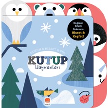 Uçan Fil Yayınları Dokun & Hisset & Bul Kutup Hayvanları  (Boardbook)