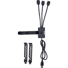 Zemira Lian Li PW-U2TPAB USB Hub - Siyah