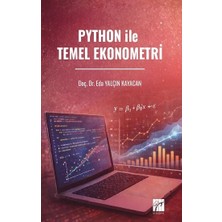 Gazi Kitabevi Python ile Temel Ekonometri
