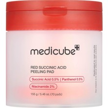 Zemira Medicube Kırmızı Süksinik Asit Soyma Pedleri 155G