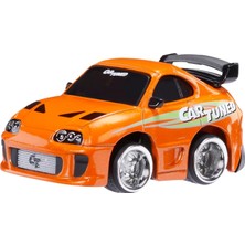 Zemira Mgae Cartuned Jdm Seri 1 1993 Toyota Supra A90 Diecast Oyuncak Araba, Turuncu, Metal Gövde