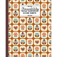 Zemira Independently Published Scrabble Score Sheet: Owl Birds Scrabble Score Sheet, Scrabble Game Record