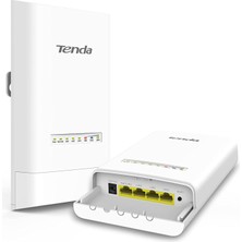 Zemira Tenda Os3 Dış Mekan Erişim Noktası (867 Mbit/s 5ghz, 4x 10/100 Mbit/s-Lan Bağlantı Noktası, 12DBI,
