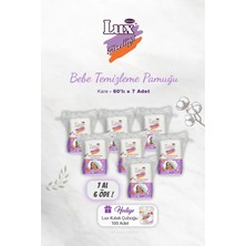 Zemira 7 Al 6 Öde Lux Kare Bebe Temizleme Pamuğu 60' Lı, Kulak Çubuğu Hediyeli