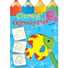 Parıltı Yayınları Çizmeyi Öğreniyorum Mavi Kitap
