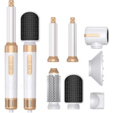 Zemira 7 Başlıklı Iyonik Saç Şekillendirici Saç Kurutma Fön Makinası 7ın1 Multi Styler 110000 Rpm 1400W