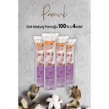 Zemira Lux Disk Makyaj Pamuğu 100'LÜ x 4 Adet