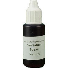 Zemira Sıvı Sabun Boyası Sıvı 10 gr Kırmızı