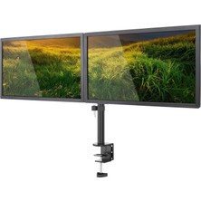 Zemira Ergoflex EF52 Steel 2-8 kg Çift Kol 13"-27" Asansörlü Monitör Standı