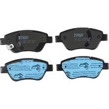 Zemira Trw Fren Balatası Ön Opel Corsa D 1.0-1.2-1.4 06-14, 1.3 Cdti 06-14 GDB1700