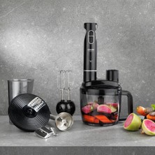 Zemira Schafer Chef Blend Mega Blender Set-Siyah
