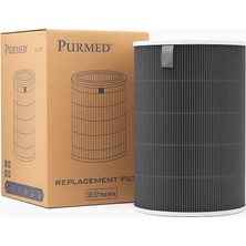 Zemira Purmed Mijia Air Purifier 6 Gri Hepa Filtre | Yüksek Verimli, Rfıd Chip