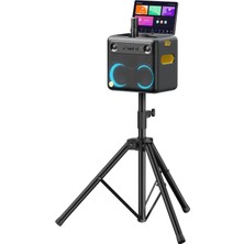 Zemira Ikarao Partybox Hoparlör Standlı Break X2 600W Karaoke Hoparlör Seti