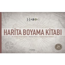 Mela Yayınları Harita Boyama Kitabı