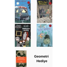 Pegasus Martin Widmark 4 Kitap Seti + Geometri Hediye