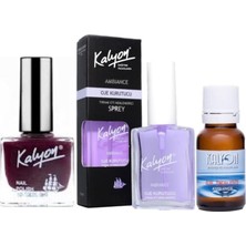 Zemira Kalyon Oje 307 + Oje Kurutucu Sprey 17 ml + Oje Çözücü
