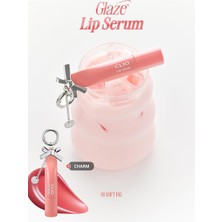 Zemira Clio Dolgun Görünüm Kazandıran, Parlak, Besleyici, Renkli Dudak Serumu Glaze Lip 01 Fig