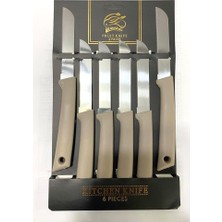 Zemira Cooker CKR-2959 6'lı Meyve Bıçağı Gri