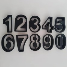 Zemira Mizaku Sayılardan Oluşan Kurabiye Kalıbı 10'lu Set