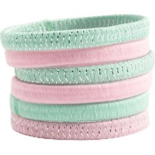 Zemira Çoklu Lastik Toka, Pembe, Kadın/kız