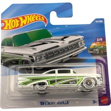 Zemira '59 Chevy Impala - White - Shord Card - JJK81 (1/64)