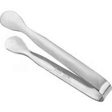 Zemira 304 Çelik Mini Silver 11 Cm. Buz Maşası CIN624BY