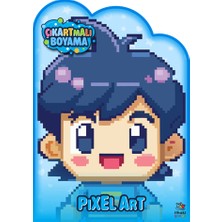 İthaki Yayınları Pixel Art Zamanı – Çıkartmalı Boyama Kitabı