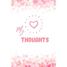Zemira My Thoughts 4: Lots Of Heart Shapes Background Daily Journal