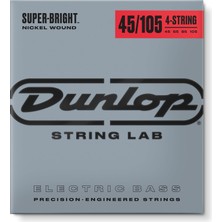 Zemira Jim Dunlop DBSBN45105 Nickel 4 Telli Bas Gitar Teli (45-105)