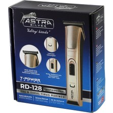 Astra Dıngılg Mr.trimmer MR-128 RD-128 Saç ve Sakal Kesme Traş Makinesi T-Power