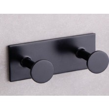 Zemira System Nowo Ikili Askılık Siyah Renk Siyah Renk 45X46X110 mm