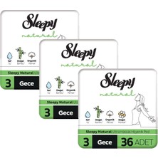 Zemira Sleepy Ultra Hassas Hijyenik Ped Gece 108 Adet Ped