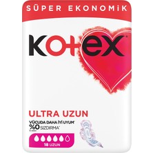 Zemira Kotex Ultra Quadro Uzun 18'li 1 Paket