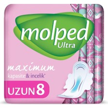 Zemira Molped Ultra Hijyenik Ped Uzun 8 Adet