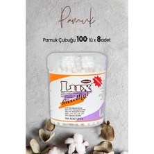 Zemira Lux Pamuk Çubuğu 100' Lü x 8 Adet