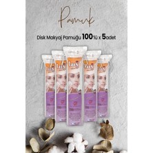 Zemira Lux Disk Makyaj Pamuğu 100'LÜ x 5 Adet